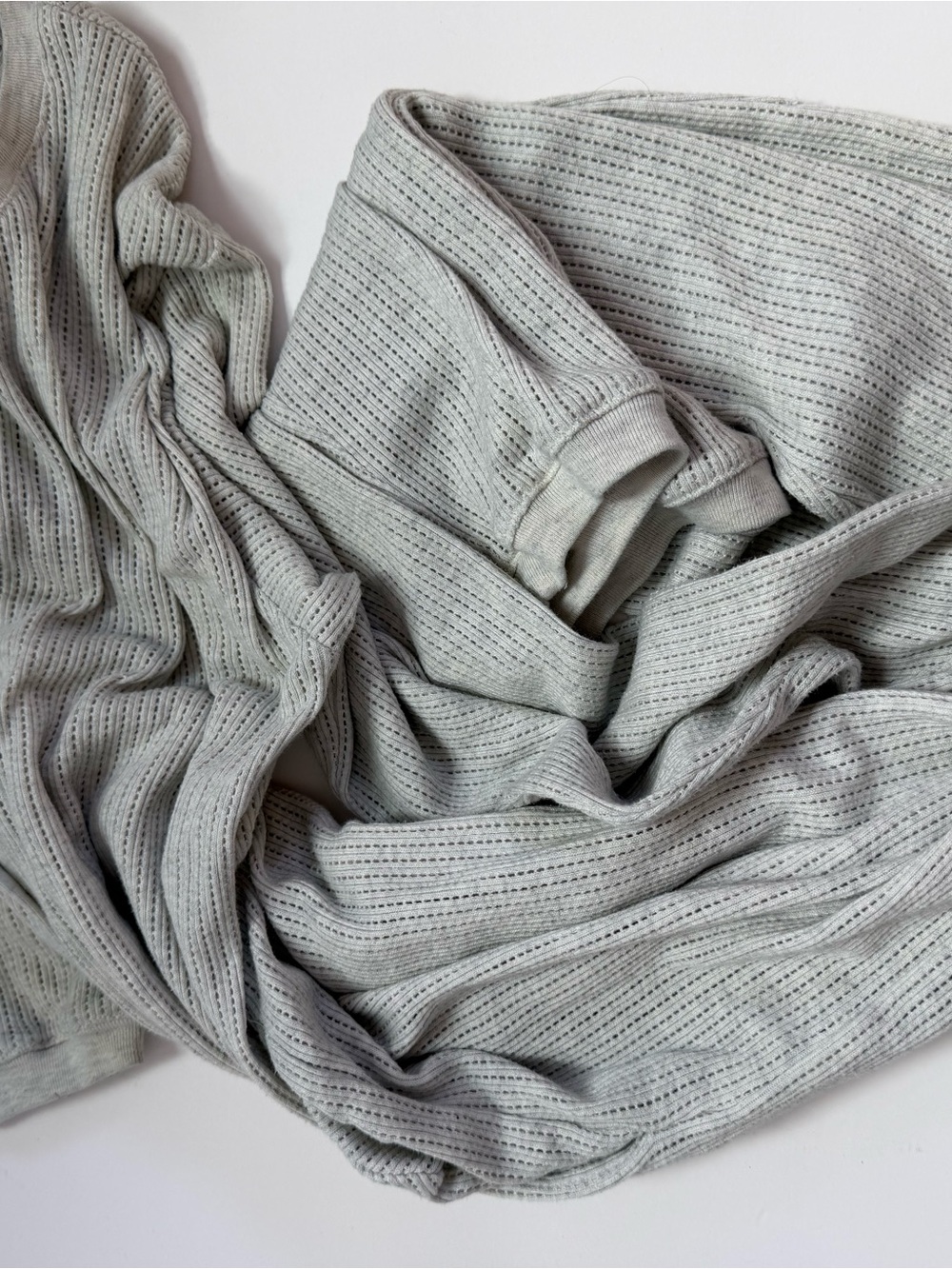 Victoria's Secret Men's Crewneck Sweater in Light Gray